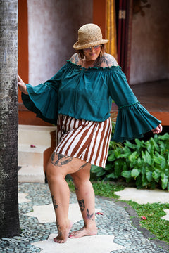 Darcy Shorts - Pinstripes by Jinx the Label