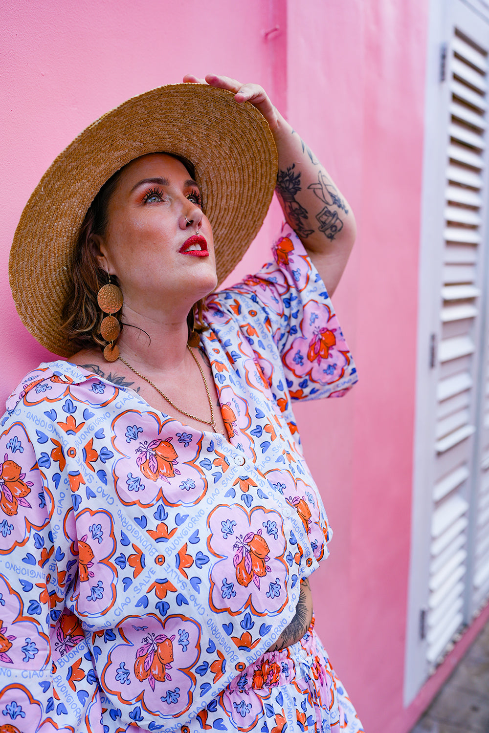 Darcy Shorts - Sicily Flowers by Jinx the Label