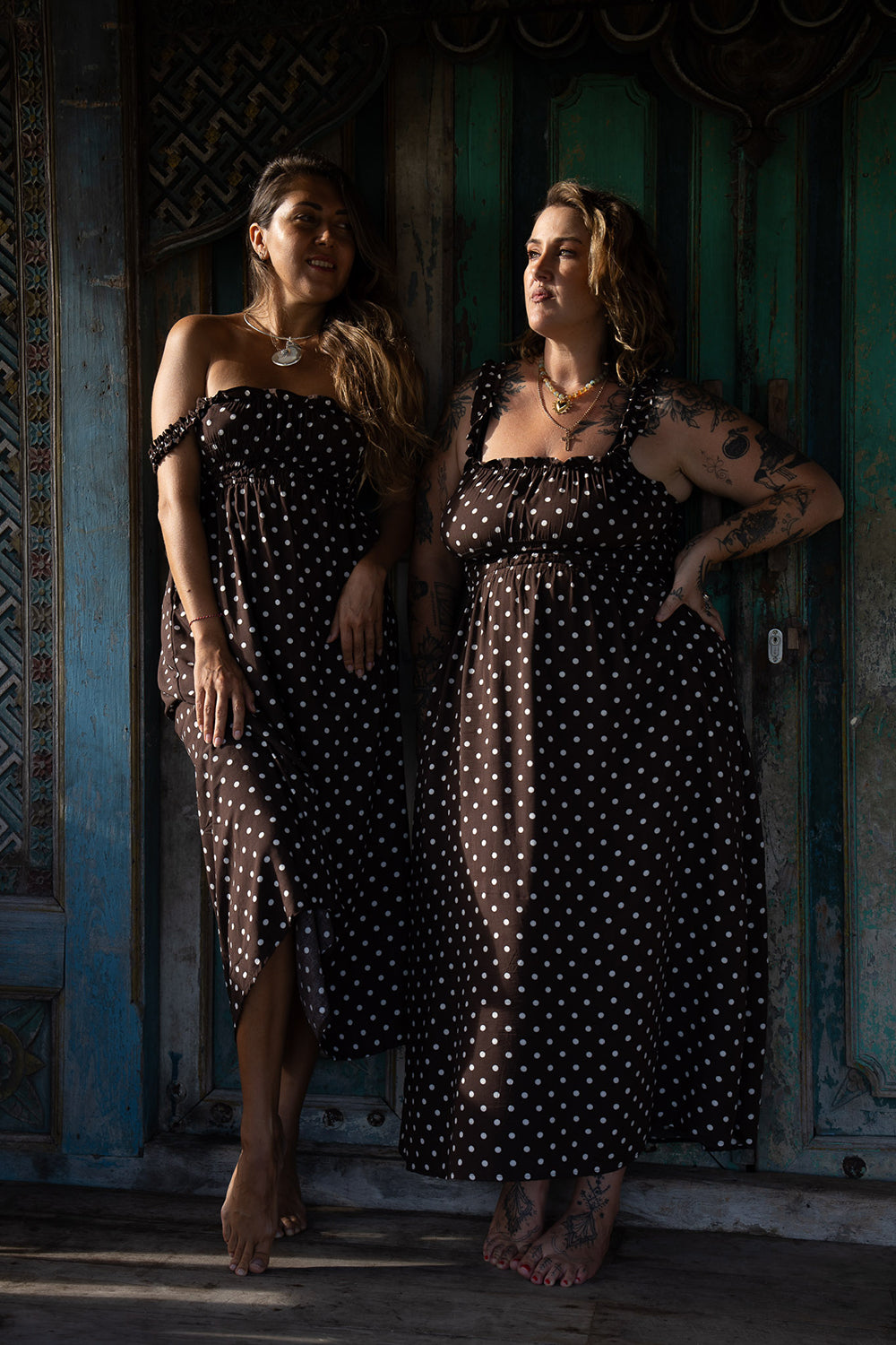 Dolly Dress - Polkadots - Sunspell by Jinx the Label