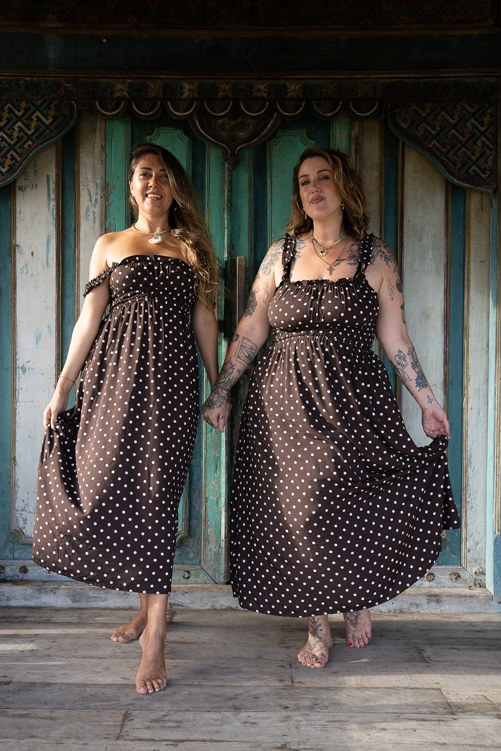 Dolly Dress - Polkadots - Sunspell by Jinx the Label