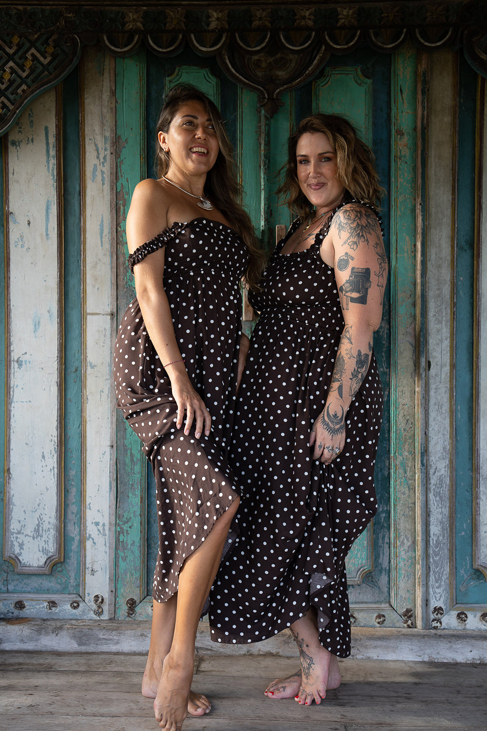 Dolly Dress - Polkadots - Sunspell by Jinx the Label