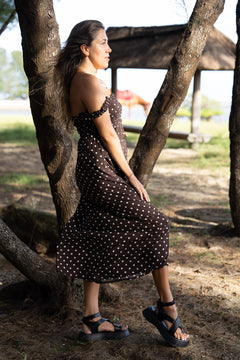 Dolly Dress - Polkadots - Sunspell by Jinx the Label