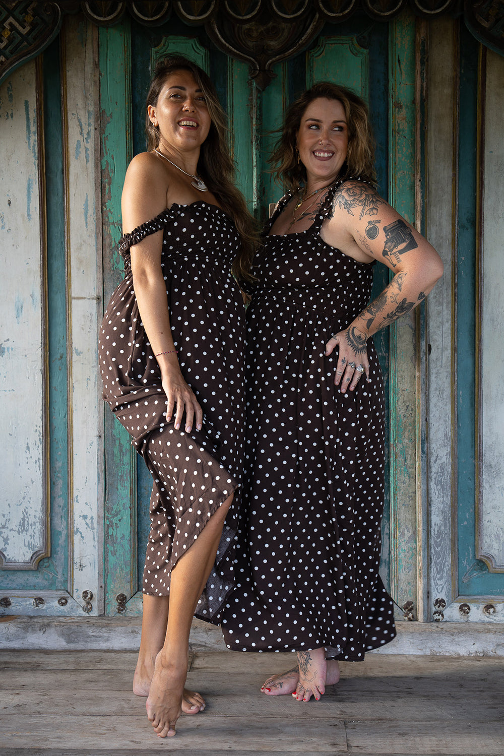 Dolly Dress - Polkadots - Sunspell by Jinx the Label