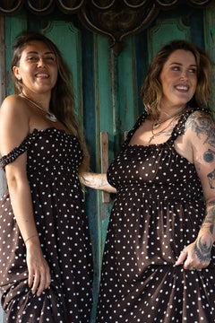 Dolly Dress - Polkadots - Sunspell by Jinx the Label