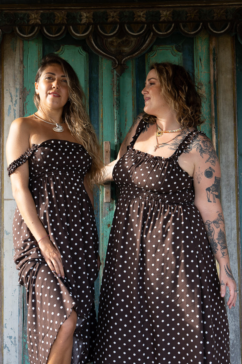 Dolly Dress - Polkadots - Sunspell by Jinx the Label