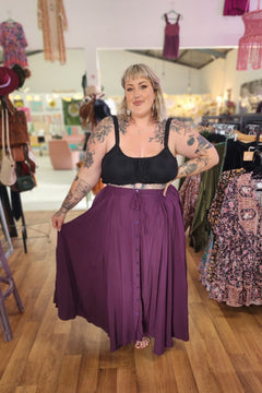 Fae Maxi Skirt - Purple Rain by Jinx the Label