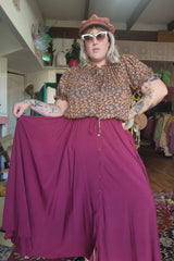 Fae Maxi Skirt - Coral Red by Jinx the Label