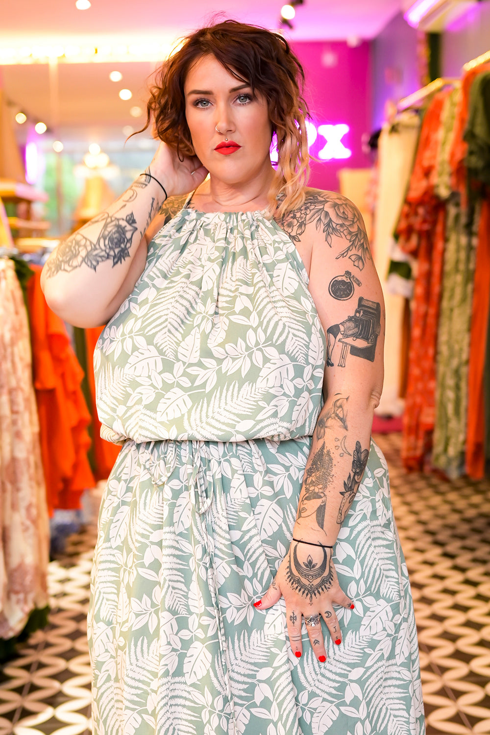 Fifi Dress - Tropicana by Jinx the Label