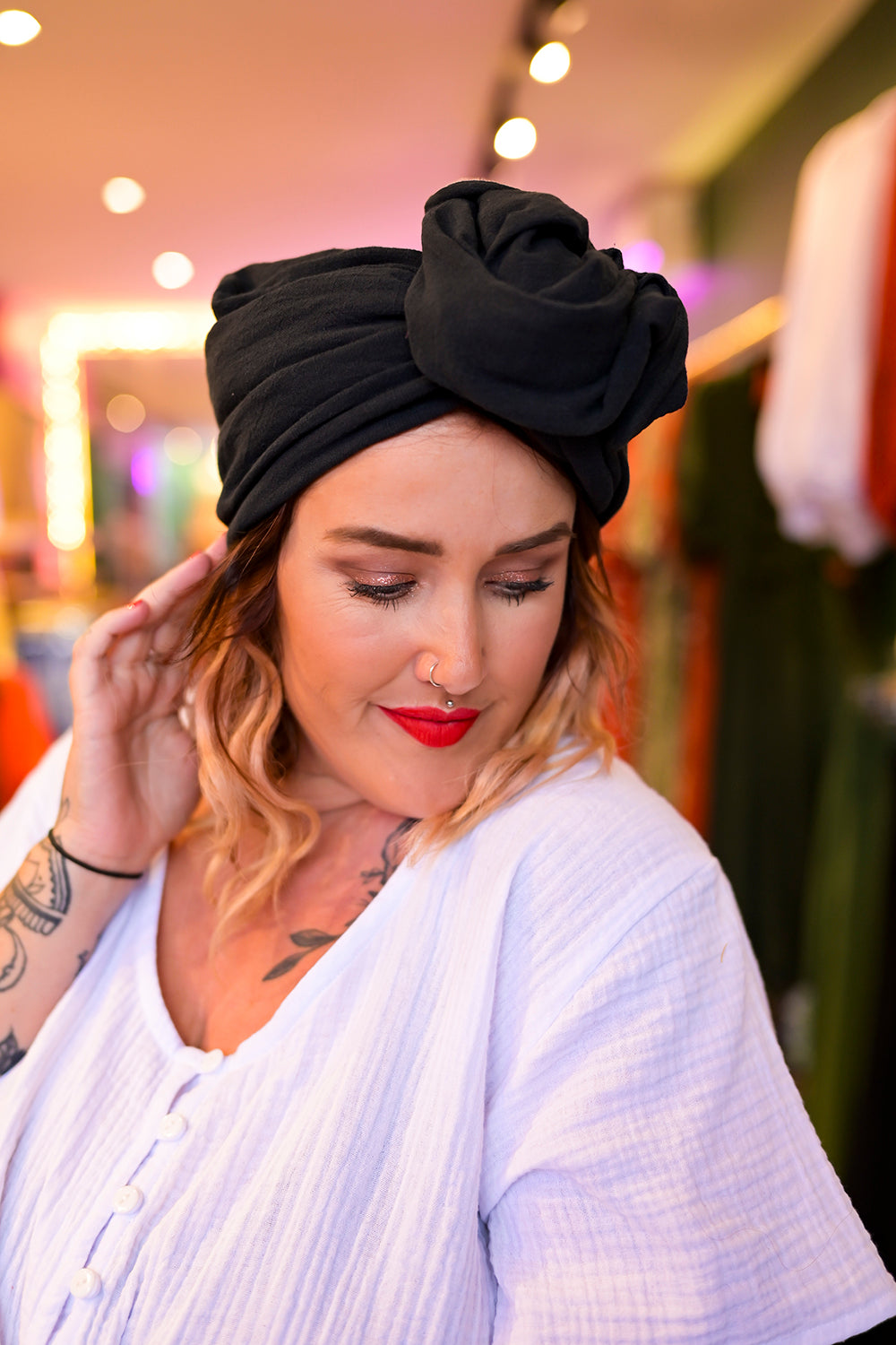 French Turban - Black by Jinx the Label