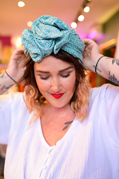 French Turban - Mint by Jinx the Label