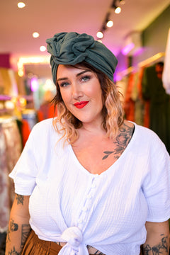 French Turban - Sage by Jinx the Label