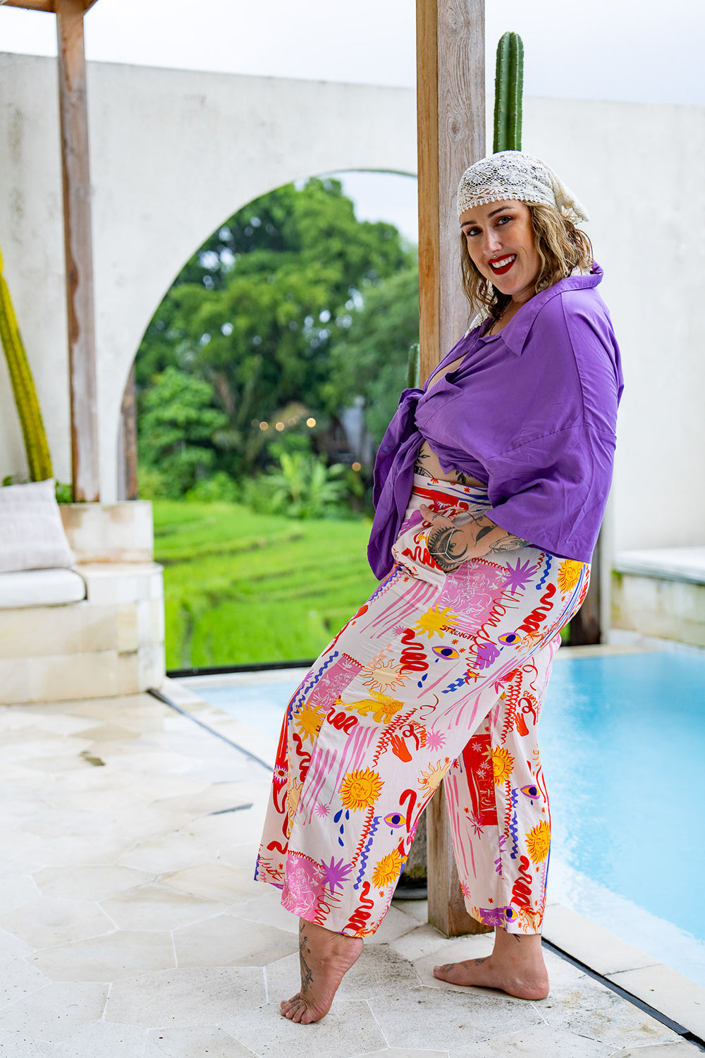 Gilmore Blouse - Dusty Amethyst - Almost Famous by Jinx the Label