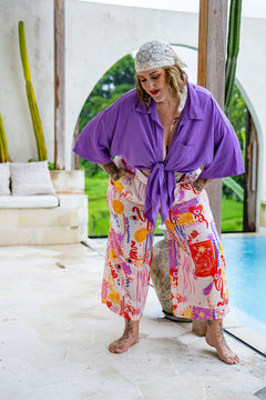 Gilmore Blouse - Dusty Amethyst - Almost Famous by Jinx the Label
