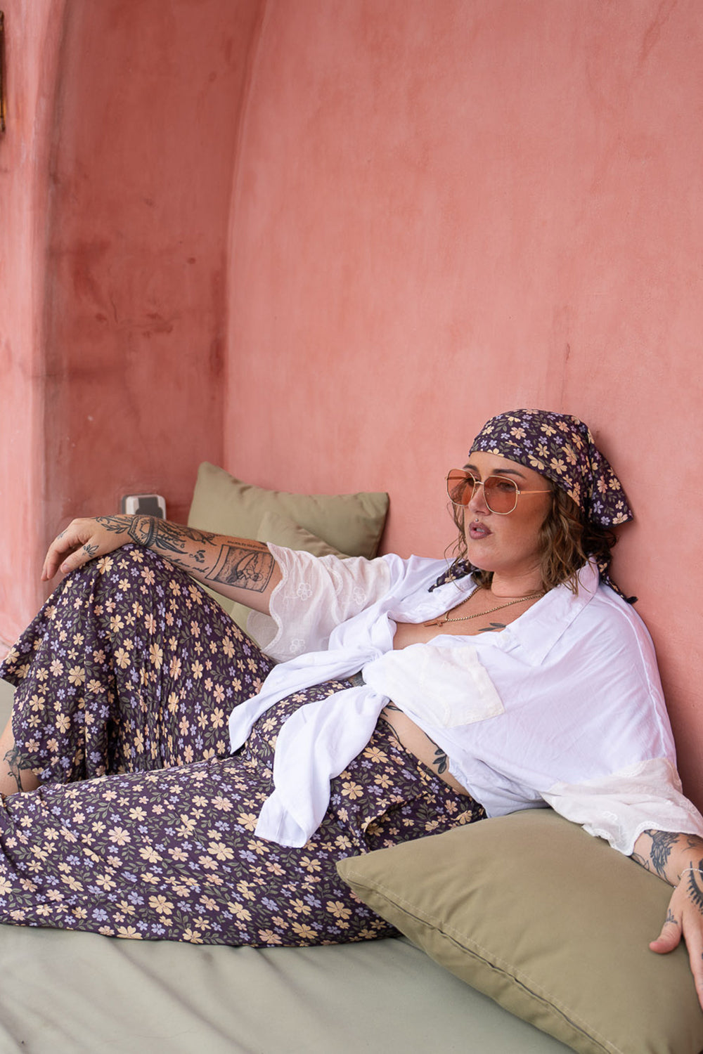 Gilmore Blouse - White - Almost Famous by Jinx the Label