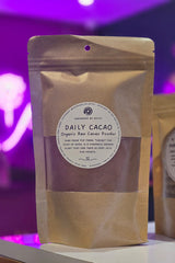 Jinx the Label’s Daily Cacao is a 100g organic cacao powder for heart opening rituals, healing and blissful hot chocolate. Pure plant magic for everyday wellness.