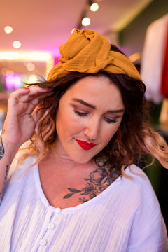 Headband - Mustard by Jinx the Label