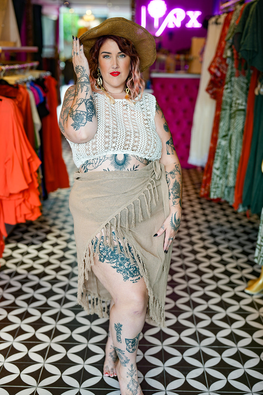 Hemp Sarong - Natural by Jinx the Label