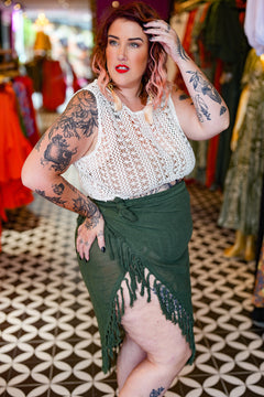 Hemp Sarong - Olive by Jinx the Label