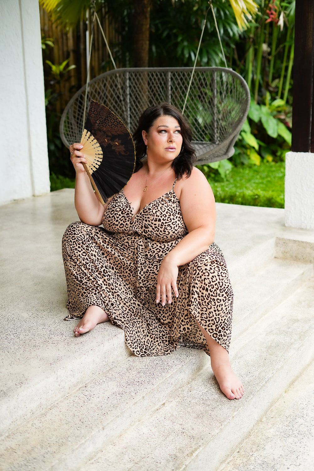 Indi Rae Dress in Leopard by Jinx the Label