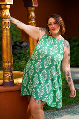 Kita Mini Dress - Regal Jade by Jinx the Label