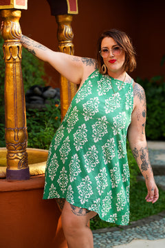 Kita Mini Dress - Regal Jade by Jinx the Label