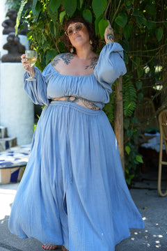 Kora Skirt - Periwinkle by Jinx the Label