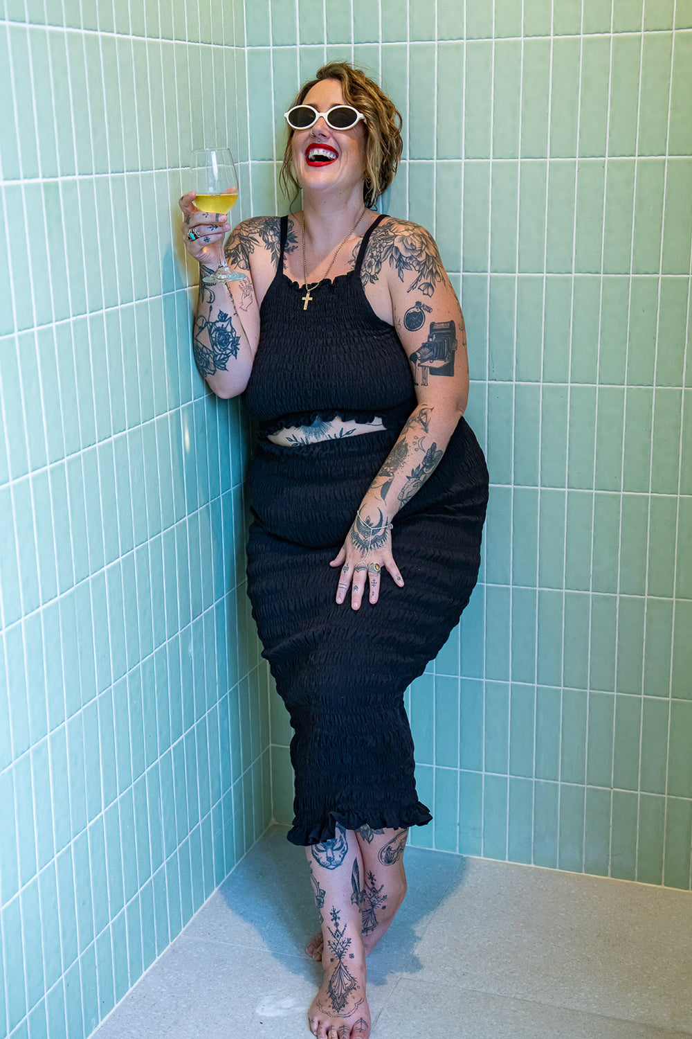 Kristen Long Skirt - Black - Almost Famous by Jinx the Label