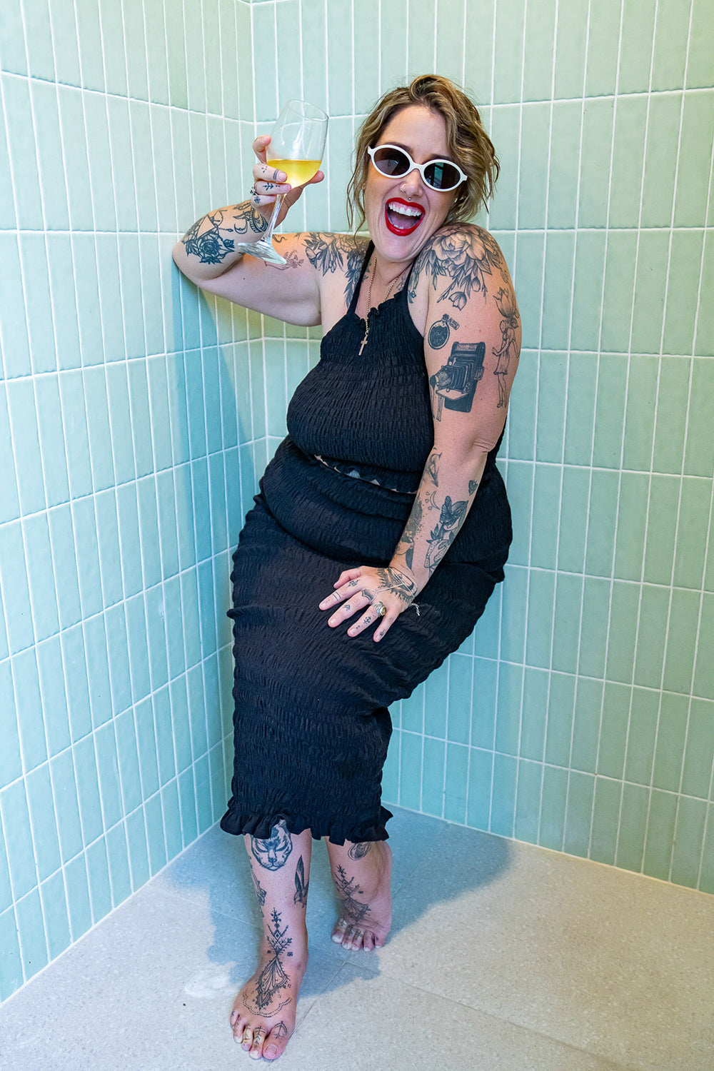 Kristen Long Skirt - Black - Almost Famous by Jinx the Label