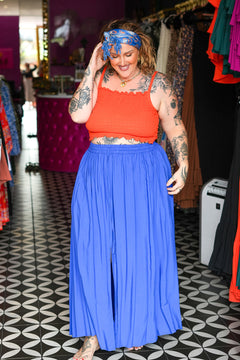 Kristen Crop Top in Valencia by Jinx the Label