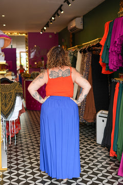 Kristen Crop Top in Valencia by Jinx the Label