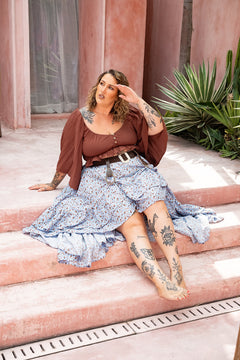 Leather Skirt Hikes in Saddlewood | Jinx the Label