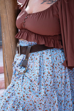 Leather Skirt Hikes in Saddlewood | Jinx the Label