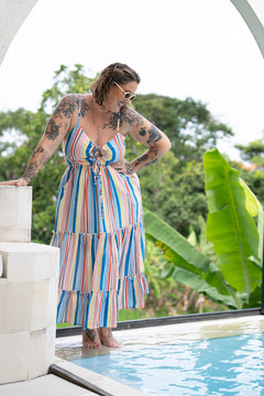 Lola Maxiana Dress - Playschool - Almost Famous by Jinx the Label