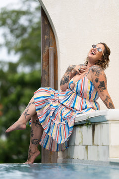 Lola Maxiana Dress - Playschool - Almost Famous by Jinx the Label
