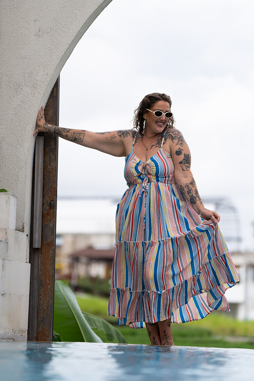 Lola Maxiana Dress - Playschool - Almost Famous by Jinx the Label