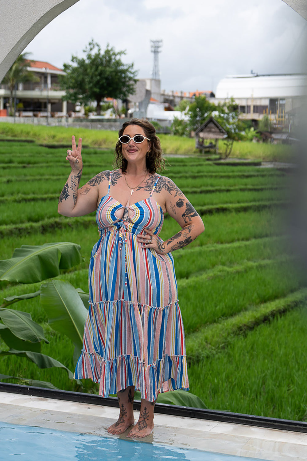 Lola Maxiana Dress - Playschool - Almost Famous by Jinx the Label