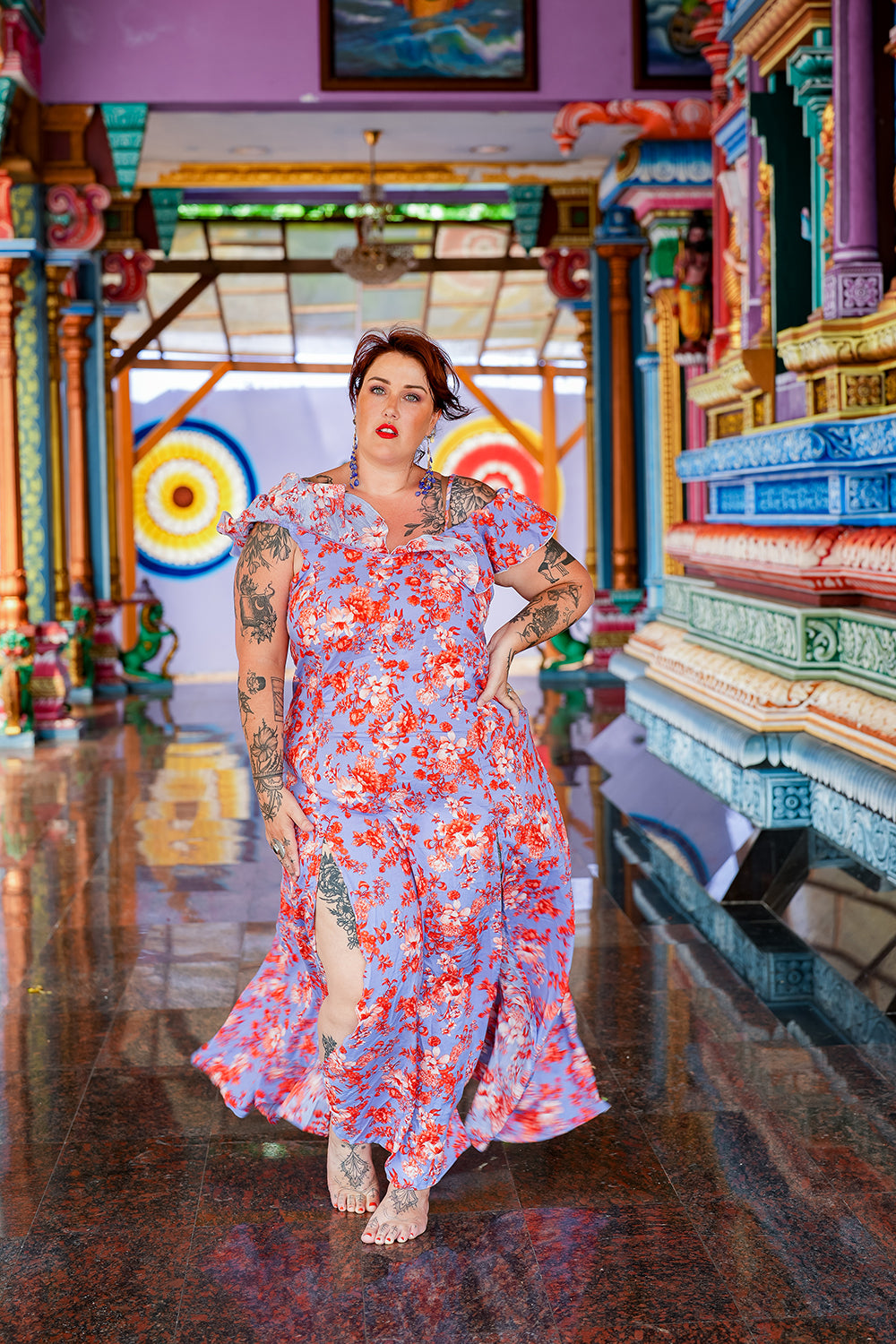 Mackenzie Dress - Sunset Prism by Jinx the Label