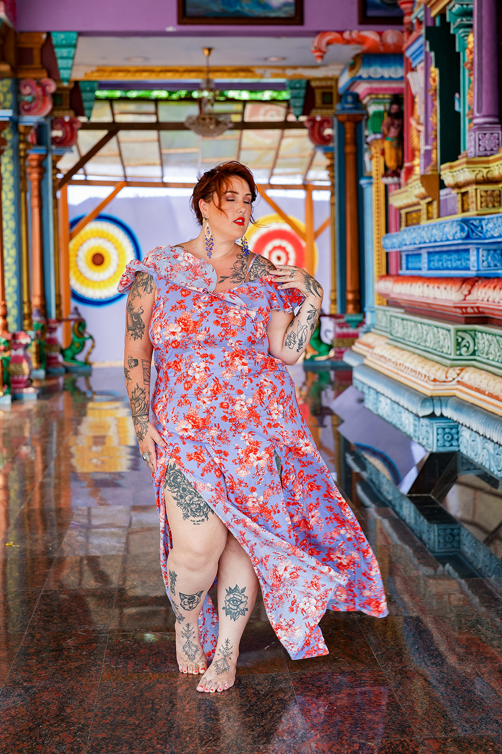 Mackenzie Dress - Sunset Prism by Jinx the Label