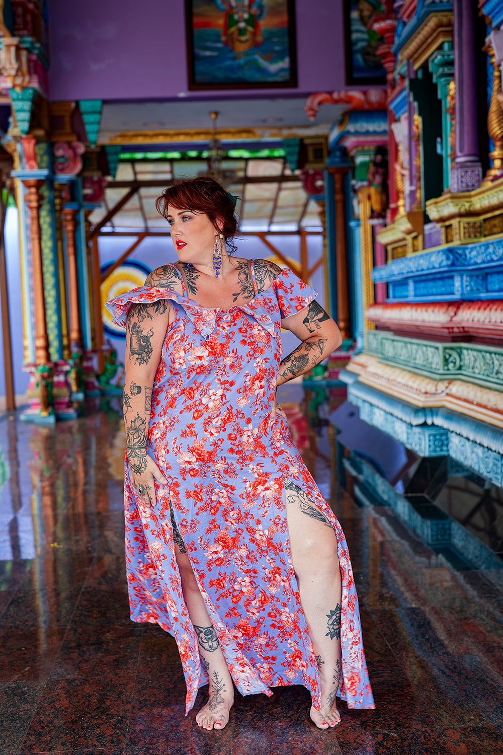 Mackenzie Dress - Sunset Prism by Jinx the Label
