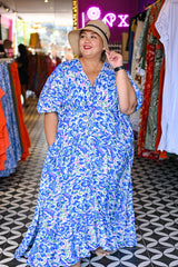 Magnolia Maxi Dress - Summer Leopard by Jinx the Label