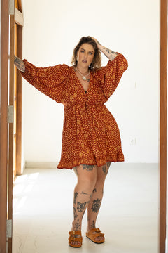 Magnolia Mini Dress in Java Dreams by Jinx the Label