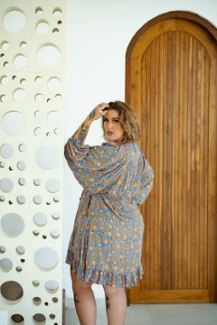 Magnolia Mini Dress in Ulu by Jinx the Label