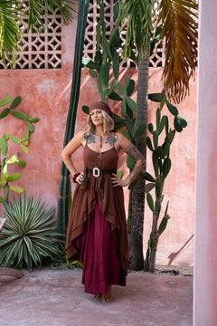 Maiden Dress Cover | Cocoa Bohemian Layering Dress Cover | Jinx The Label