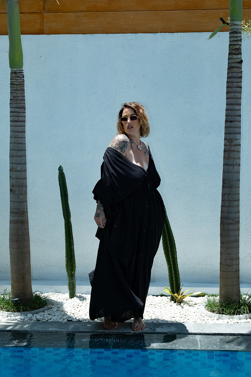 Marsha Maxi Dress in Black by Jinx the Label