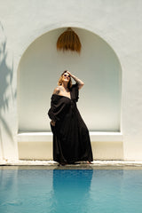 Marsha Maxi Dress in Black by Jinx the Label