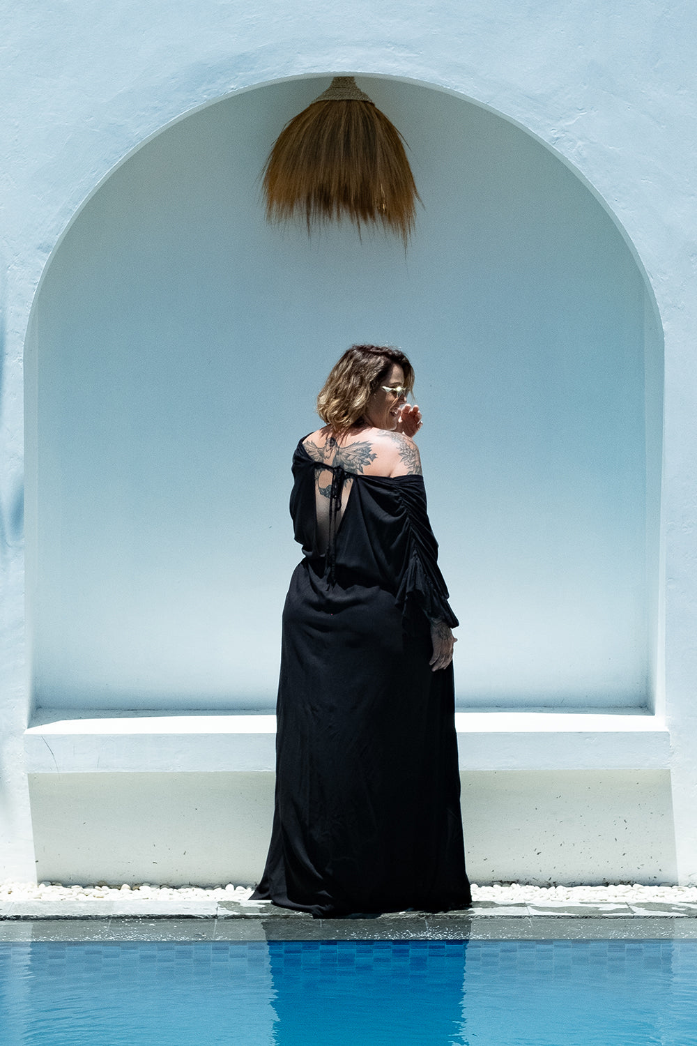 Marsha Maxi Dress in Black by Jinx the Label