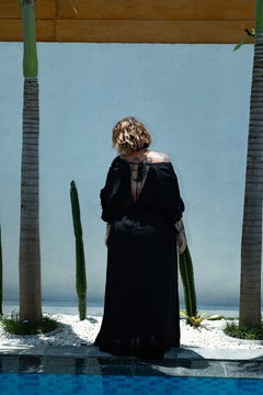 Marsha Maxi Dress in Black by Jinx the Label