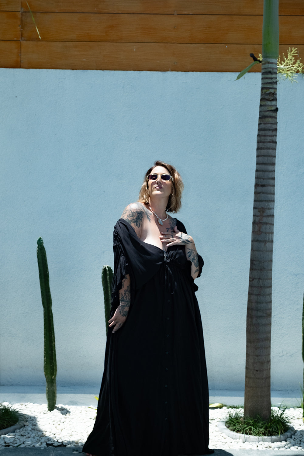 Marsha Maxi Dress in Black by Jinx the Label