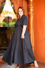 Mary Dress - Black - By Jinx the Label