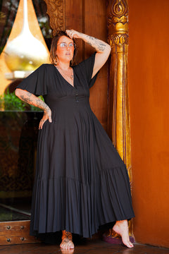 Mary Dress - Black - By Jinx the Label